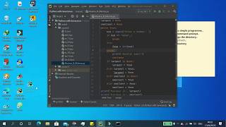 Run Python programme using Command Prompt and PyCharm...