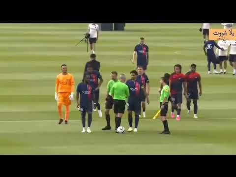 ملخص مباراة باريس سان جيرمان ضد لوهافر 2 0أول مباراة لأسينسيو مع تألق اشرف حكيمي وتسجيل مبابي لهدف