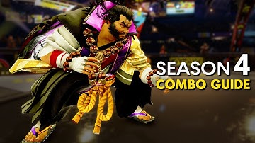 TEKKEN 7 | Ganryu Combo Guide (Season 4)
