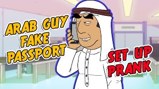 Selling a Fake Passport to an Arab Guy