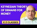 Keynesian Theory of Demand for Money (HINDI)