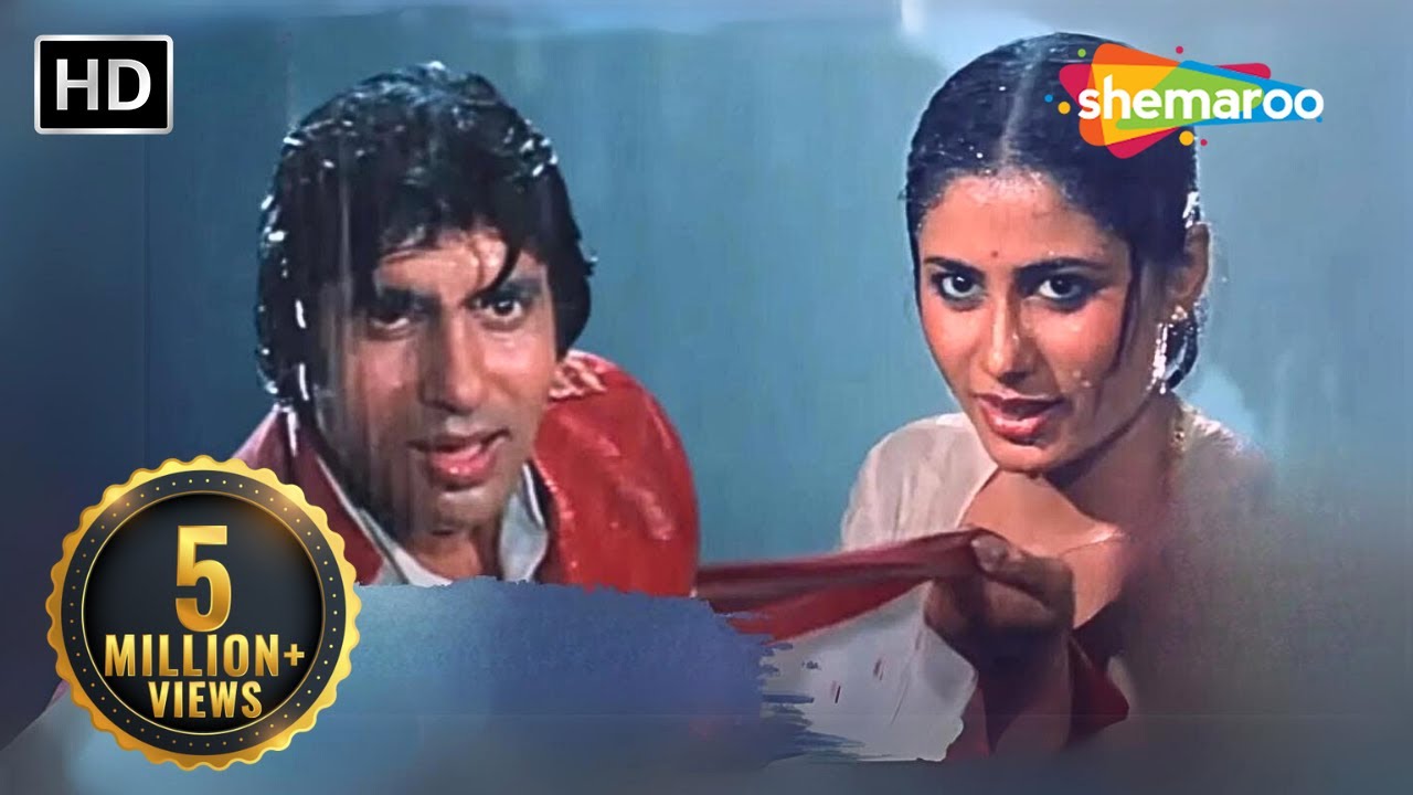 Aaj Rapat Jaye To  Amitabh Bachchan Superhit Song  Smita Patil  Kishore Kumar Asha Bhosle Duet