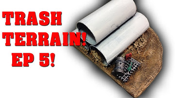 Make Terrain From Trash! EP 5 - Construction tubes