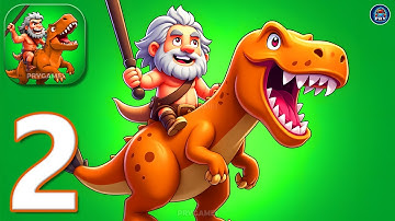 Dino King - Jurassic Hunt - Gameplay Walkthrough Part 2 - New Update (Android, iOS)