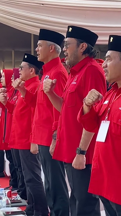 Mars PDI Perjuangan Ganjar Pranowo