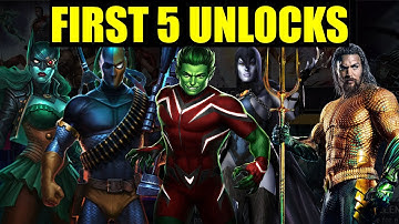 The First 5 Characters You Should Unlock Injustice 2 Mobile