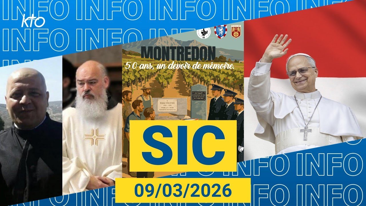#MoyenOrient #PapeàMonaco #Montredon || #SIC du 9 mars 2026