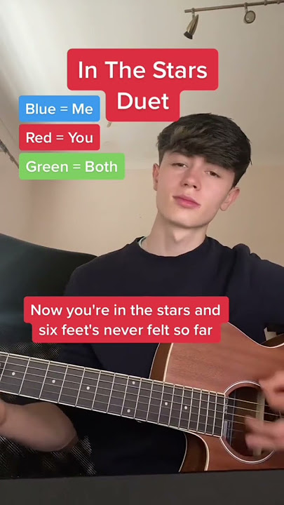 In The Stars - Duet by Elliot James Reay #tiktok #duet #shorts #singer #inthestars #bensonboone