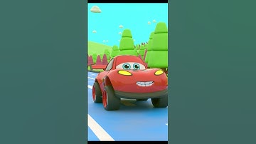 Sport Car Races Fast and Saves the Day! 🏎️💨 #Shorts