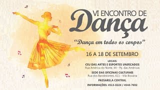 Vi Encontro De Dança De Mauá - Programação - 2016