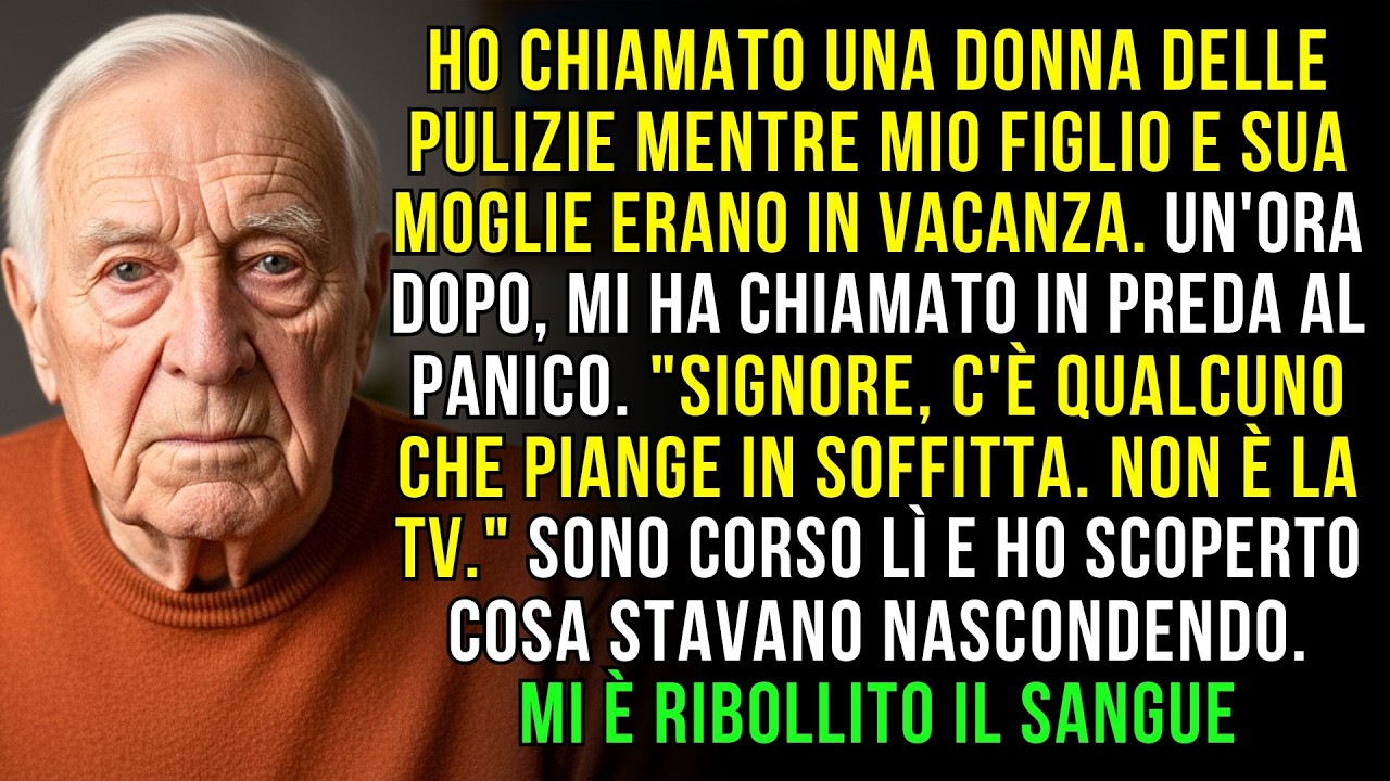 “Il mio cellulare squillò alle dieci di mattina. Era Rosa, la donna delle pulizie. ‘Signore, c’è qualcuno che piange in soffitta. Non è la televisione.’” Non me lo sono fatto ripetere. In...