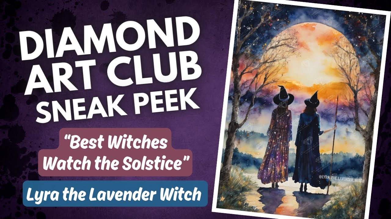 Best Witches Watch the Solstice – Diamond Art Club