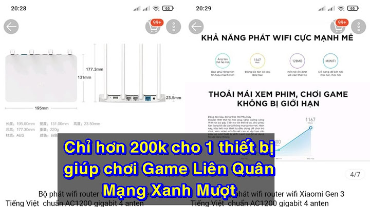 Đánh giá router xiaomi gen 3g