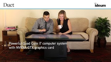 Ideum Duet Multitouch Coffeee Table