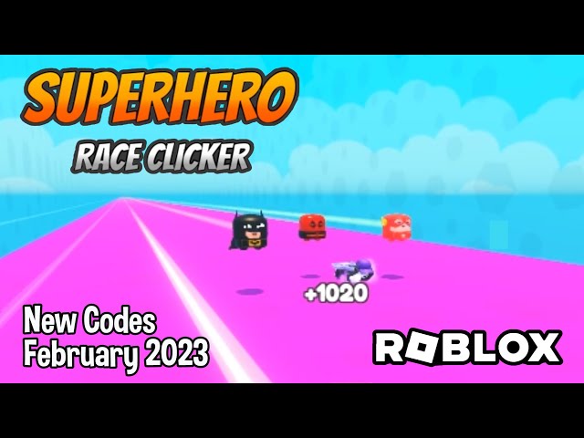 Tổng hợp code Roblox Super Hero Race Clicker mới nhất 16/12/2023