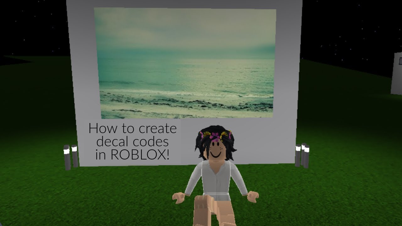 How To Make Decal Ids In Roblox Youtube