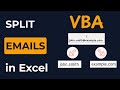 Excel VBA Text Splitting (Email Example)