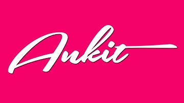 Ankit Name Signature Style | Ankit Signature Style | A Name Signature Styles