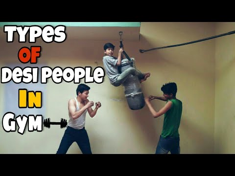 Types Of Desi People In Gym | Round2World | R2W