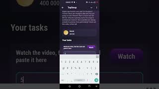 Tap Swap code today july 21 Biticoin integration.