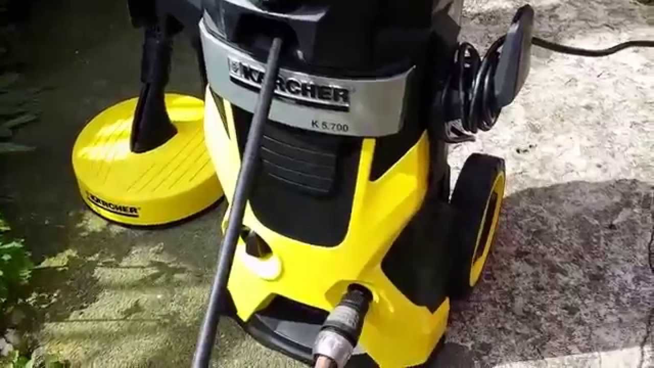 Karcher K5.700 Pressure Washer in Action YouTube