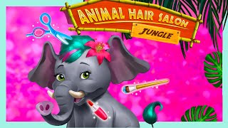 Fun Animals Care Kids Game - Jungle Animal Hair Salon 2 - Play Tropical Pet Makeover Games For Girls