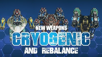 War Robots Test : Rebalance, New Weapons & Map