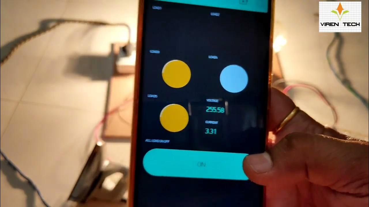 IOT BASED AUTOMATIC LOAD MANAGEMENT SYSTEM YouTube