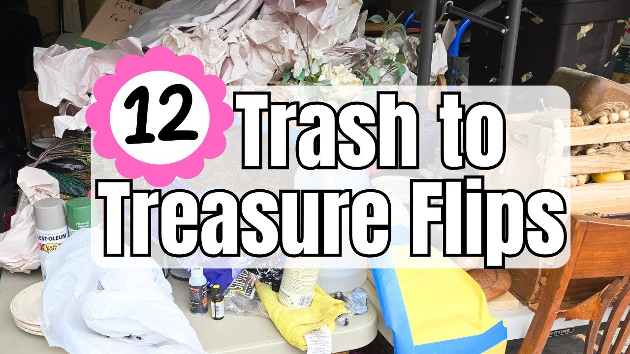12 NEW Trash to Treasure Flips: Clearing Out The Hoard Episode 2