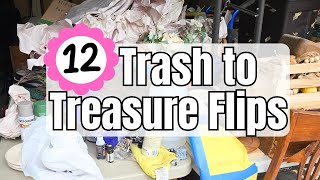 12 NEW Trash to Treasure Flips: Clearing Out The Hoard Episode 2