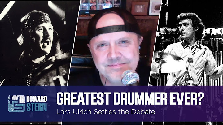 Who Is the Greatest Drummer of All Time? Lars Ulrich Settles the Debate