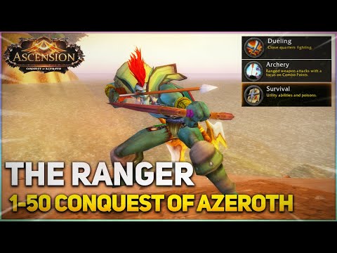 EVERY RANGED FANTASY YOU CAN IMAGINE in 1 CLASS! | Conquest of Azeroth ALPHA | Custom Class WoW