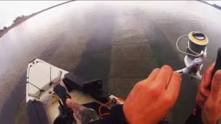 peche du bar aux leurres en kayak Hobie 14 pro angler