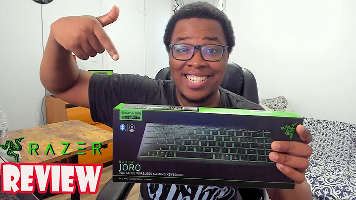 IS THIS THE BEST LIGHTWEIGHT KEYBOARD?! | Razer Joro Keyboard Review/Unboxing