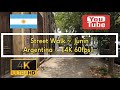 🇦🇷【4K 60fps】 WALK - JUNIN - walking Tour - Argentina