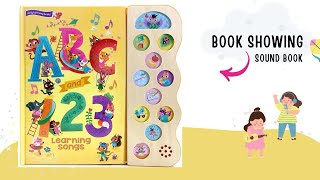 ABC & 123 Learning Songs: Interactive Children's Sound Book | Sing Along