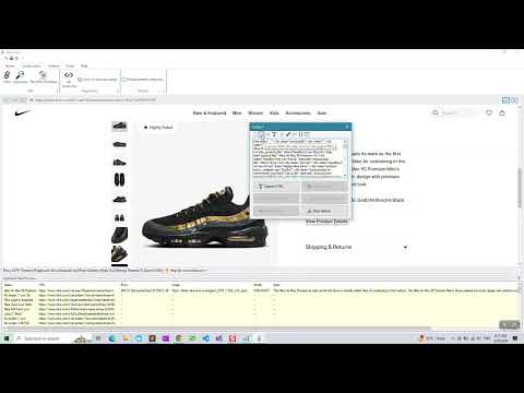 Scraping Nike.com Product Data | Shoes | WebHarvy