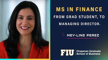 Meet MS in Finance Alumna Mey-Ling Perez, SVP, Managing Director Private Banking at IberiaBank