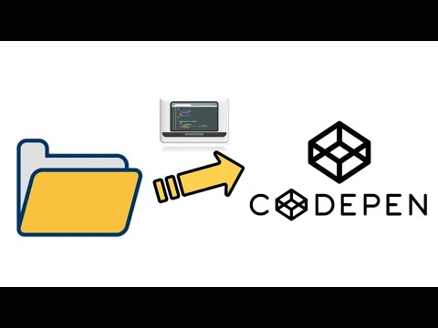 How to upload local images to codepen - YouTube