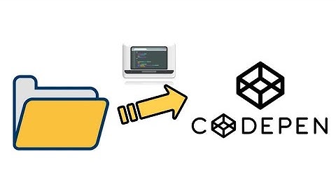 How to upload local images to codepen