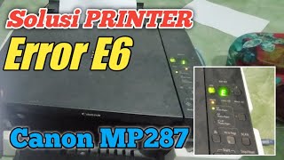 Cara Mengatasi Printer mP258 / mP287 Error E08