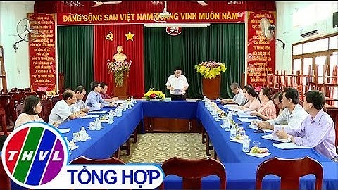 THVL | Đoàn ĐBQH đơn vị tỉnh Vĩnh Long giám sát  tại Sở giao thông vận tải
