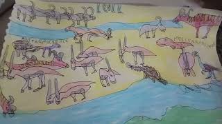 dinossauros da formação etosha