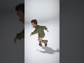 Stylized Urban Character with Pistol - AI Rigged 3D Character