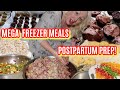 FREEZER MEALS FOR NEW MOMS with Jamerrill 😜 THE MOVIE, LOL!! HEALTHY POSTPARTUM PREP!