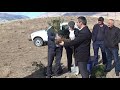 Глава Ботлихского района Руслан Гамзатов посадил первое дерево в местности "Цагуна"