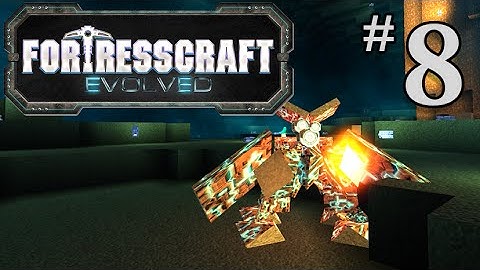 FortressCraft Evolved Gameplay - #8 - The Chilled Caverns!