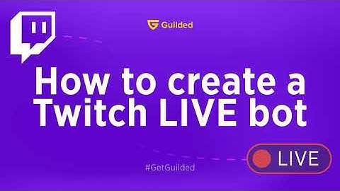 How to create a Twitch LIVE bot | Guilded tutorial