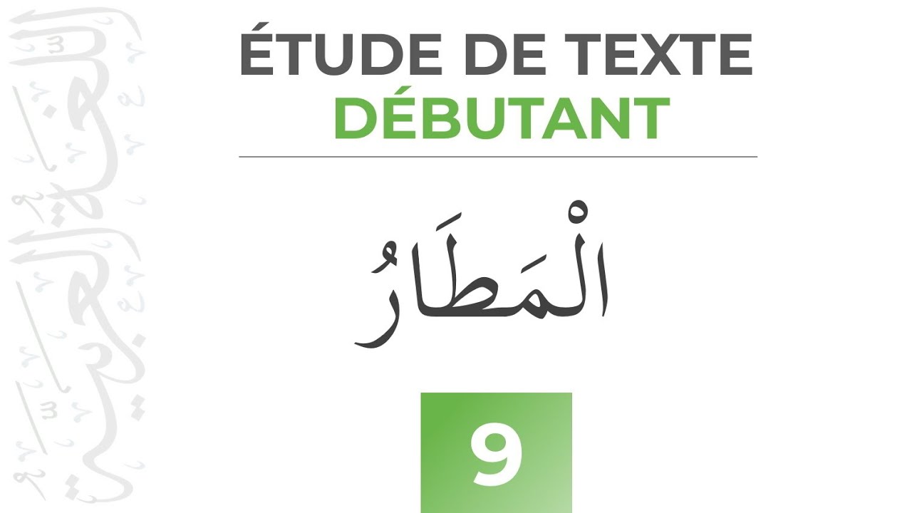 L'aéroport - Étude de Texte (Débutant) - Apprendre l'arabe Facilement