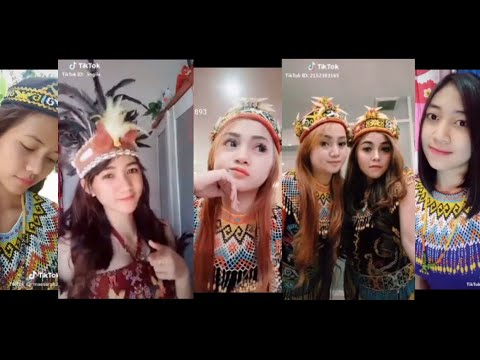 Tik Tok Dayak 2020 #Gadis_Dayak_Bening-bening